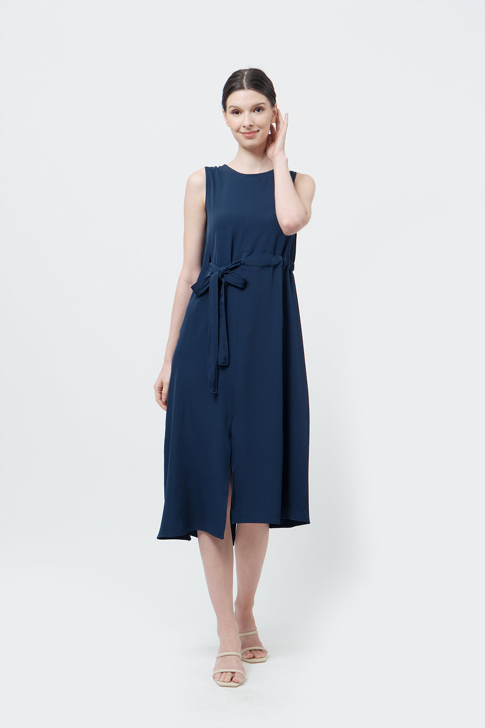 Ivy Dress - Navy Blue Between Days Ivy Dress - Navy Blue Between Days