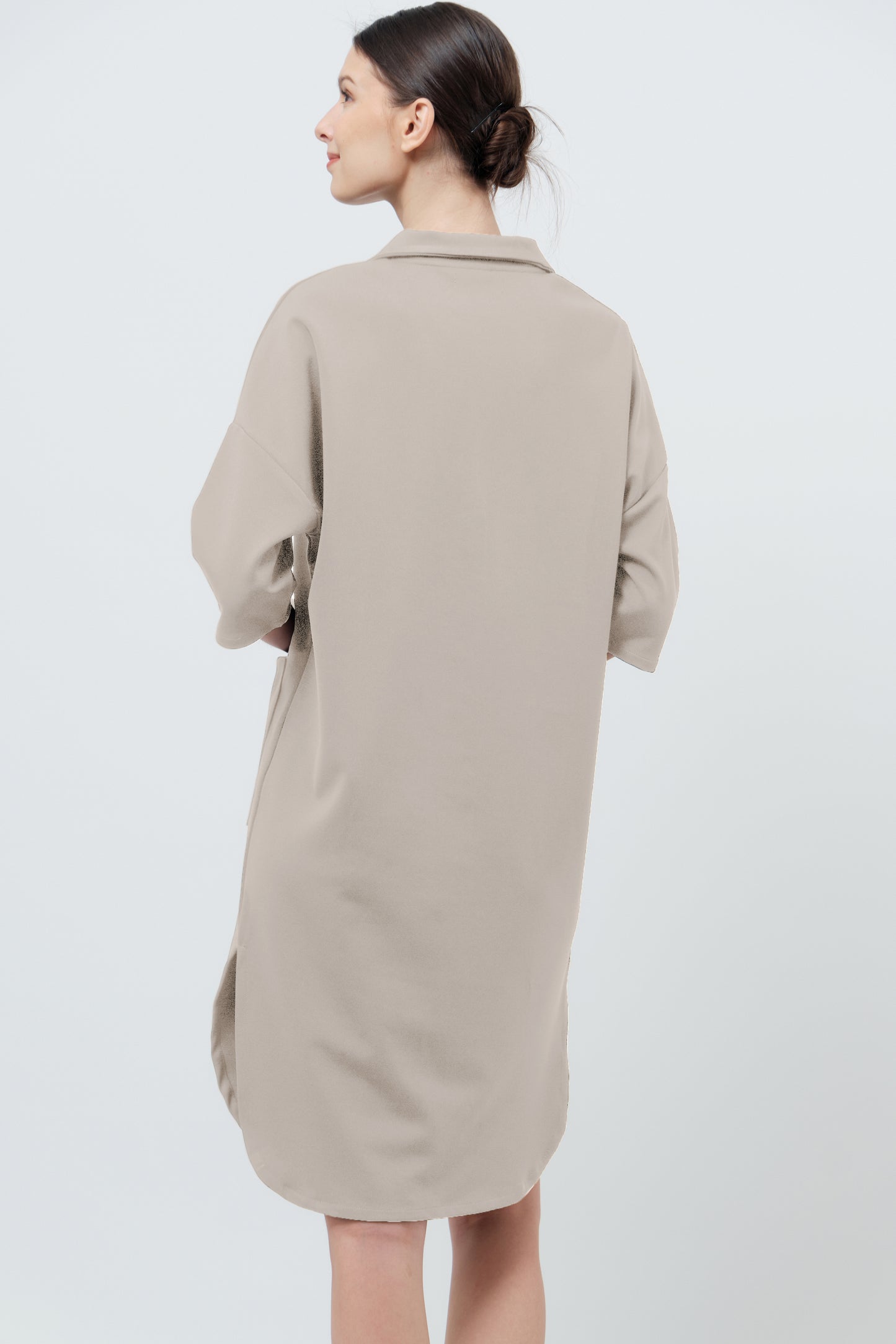 Harper Dress - Taupe